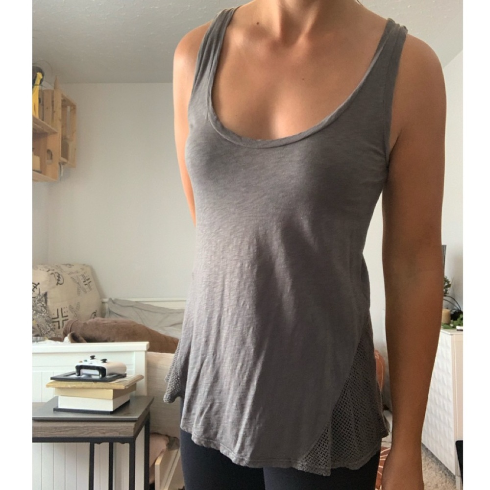 Velvet Brand Mesh Back Tank Top
